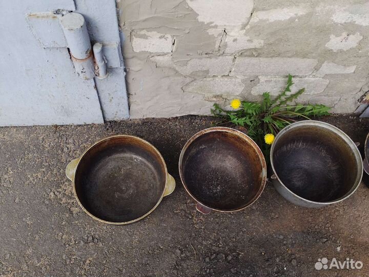 Посуда казаны СССР