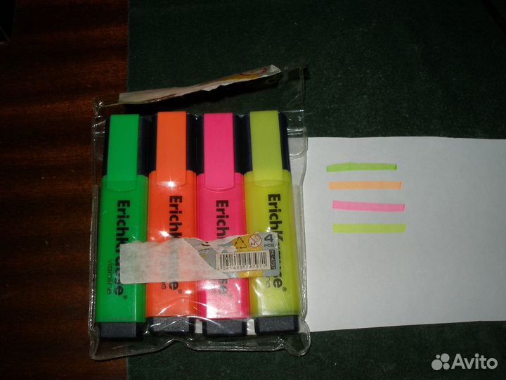 Набор текстовыделителей erich krause