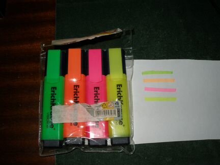 Набор текстовыделителей erich krause