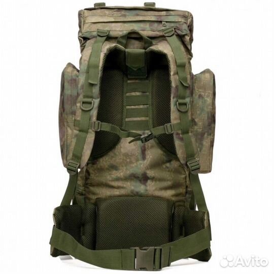 Рюкзак 70 литров каркасный (мох)