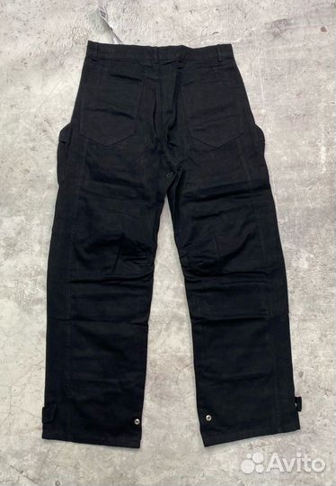 Multipocket Cargo Pants Black Брюки Плотные