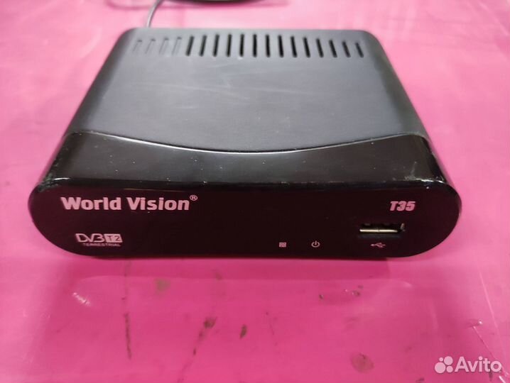 Цифровой тв-ресивер World Vision T35