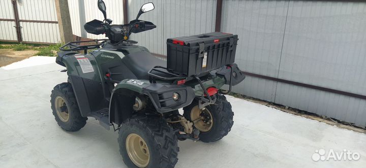 Квадроцикл Linhai-Yamaha d200, 342 км пробега