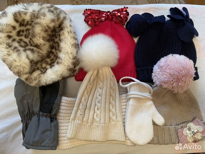 Шапки 50-52 зима/весна/осень