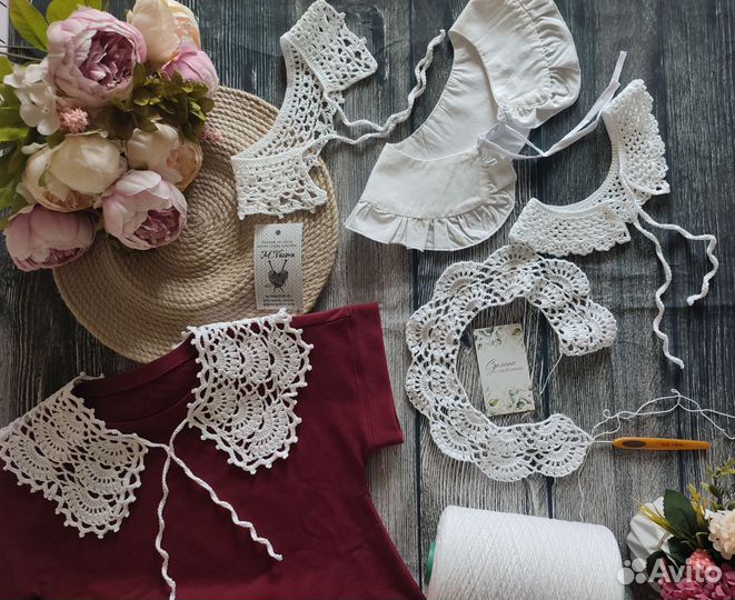 Кружевной воротник