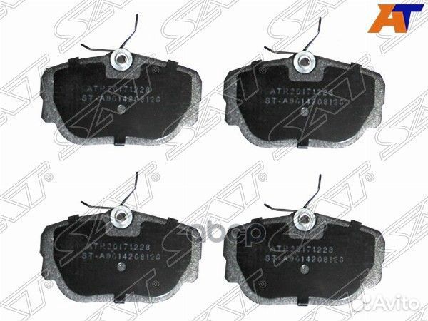 Колодки тормозные перед mercedes W201 ST-A00142