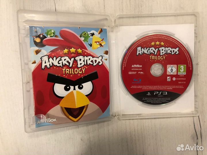 Angry Birds Trilogy для Sony Ps3