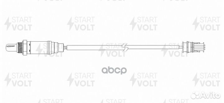 Датчик кисл. для а/м BMW X5 E53 (99) 3.0i-4.6i