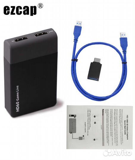 Устройство видеозахвата для стрима онлайн ezcap261