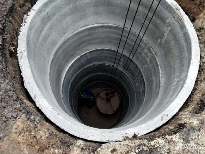 Септик из жби колец: монтаж под ключ