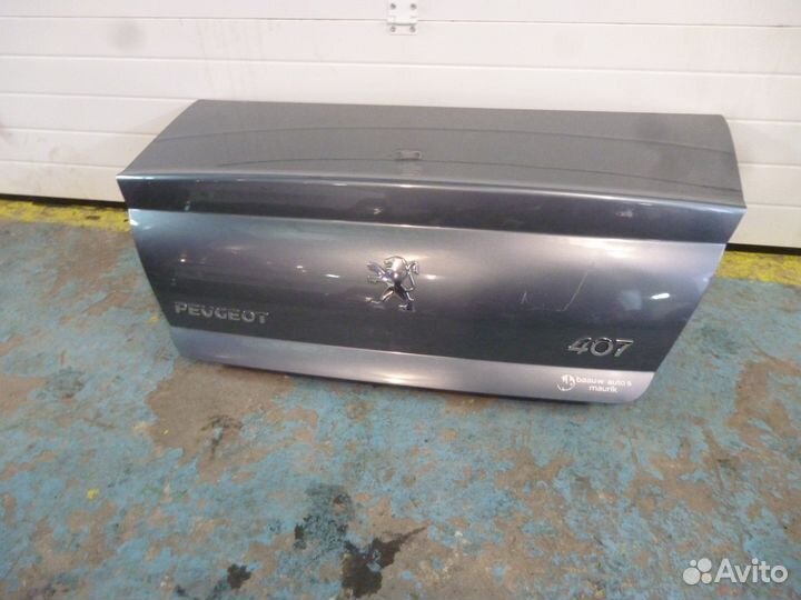 Крышка багажника Peugeot 407 Пежо 407