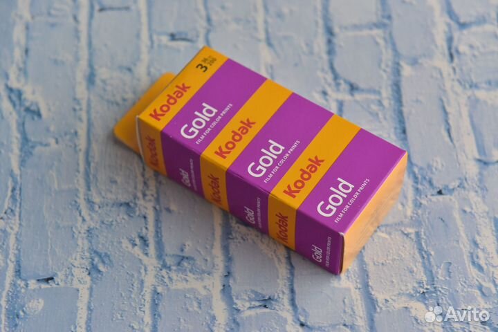 Фотопленка kodak 3шт в коробке 2025г