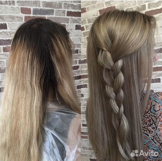 Окрашивание волос