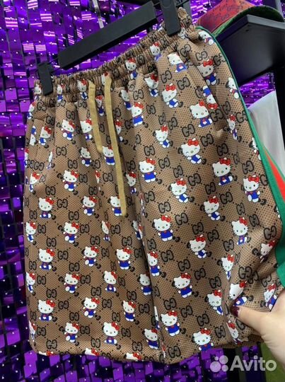 Шорты Gucci бермуды (2 цвета.) lux