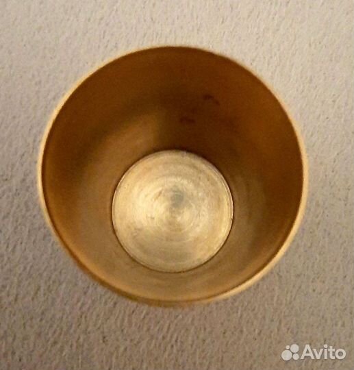 2 стопки с эмалями и позолотой люм СССР