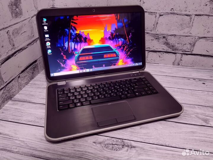 Игровой ноутбук Dell Core i7/8gb озу/Full HD