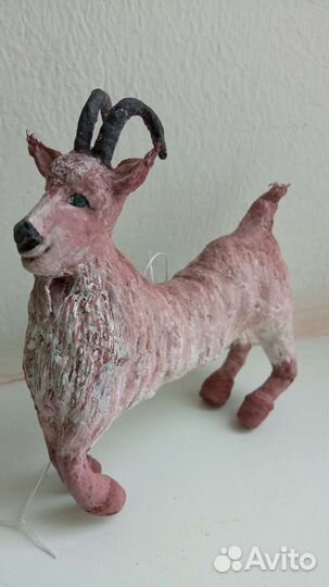 Игрушка елочная из ваты