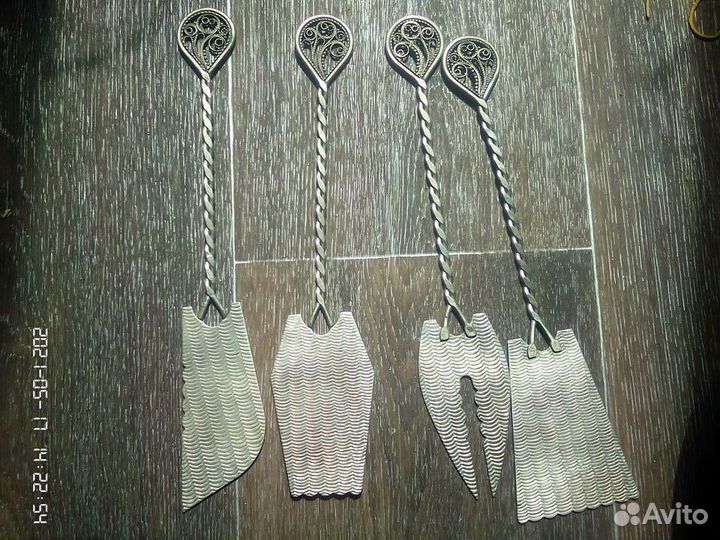 Кухонный набор.Мельхиор.СССР