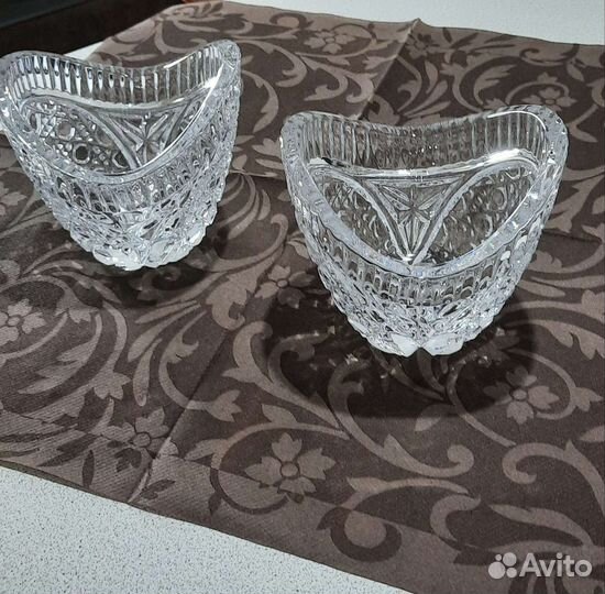 Хрустальная ваза