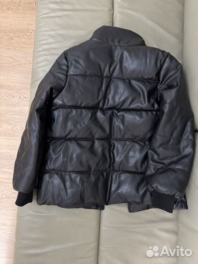 Куртка демисезонная для девочки 134 140 утепленная