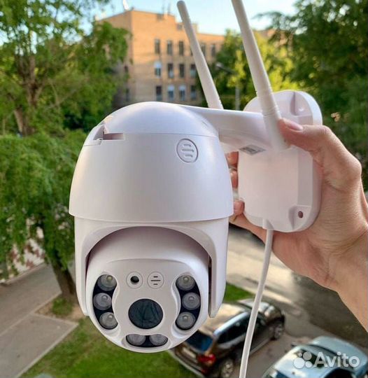 Уличная поворотная 5мп WiFi камера видеонаблюдения