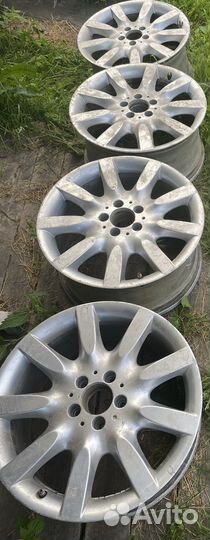 Диски литье r18 5х112 ц.о 66.6 w221