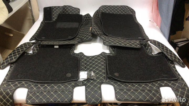 3D Коврики Range Rover Салон Багажник из Экокожи