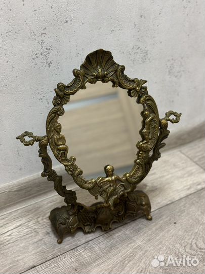 Зеркало настольное винтаж