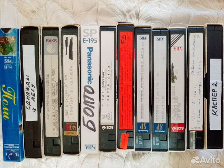 Видеокассеты vhs