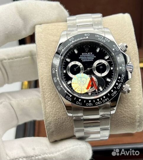 Часы мужские Rolex Daytona черные LS