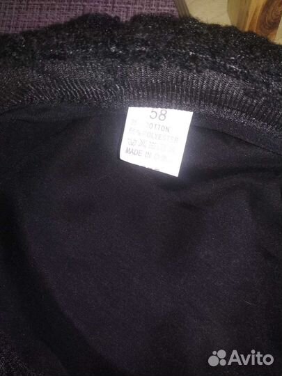 Кепка женская черная