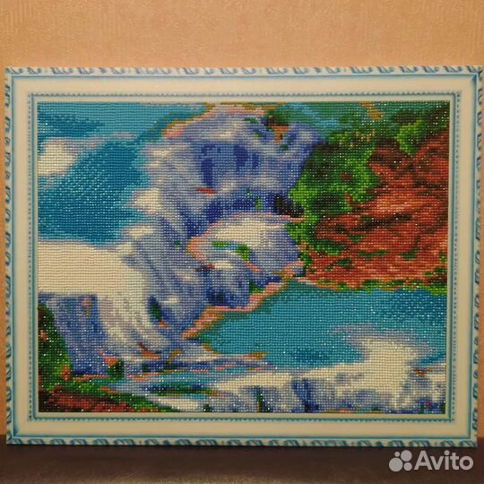 Картина из алмазной мозаики готовая