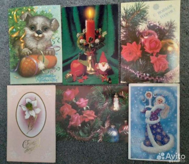 Открытки СССР чистые