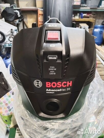 Строительный пылесос bosch
