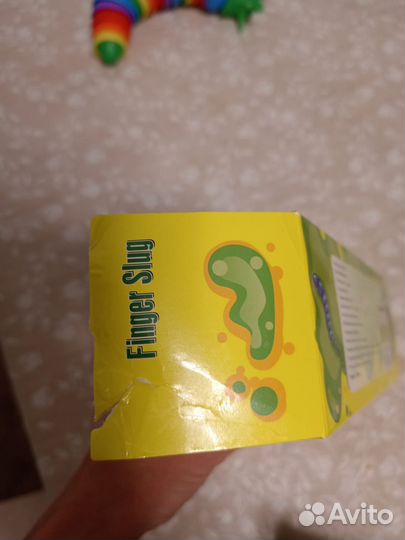 Игрушка гусеница-антистресс