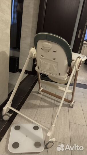 Детский стульчик для кормления happy baby