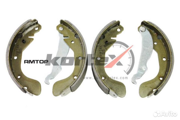 Kortex KS021STD Колодки тормозные барабанные Korte