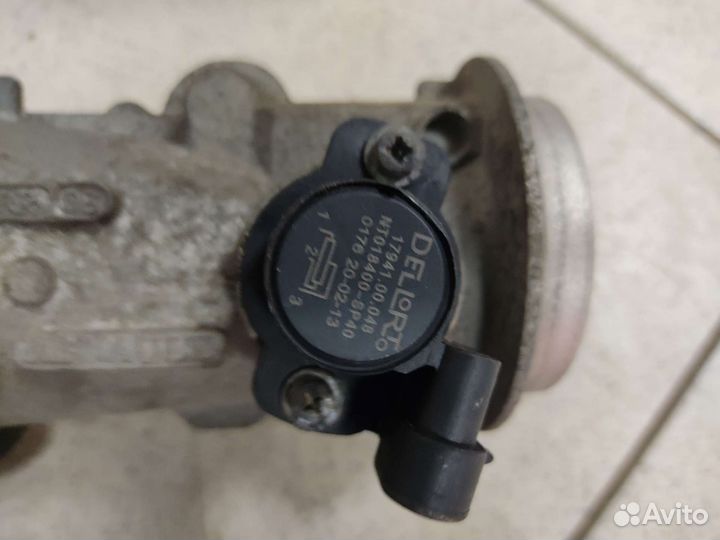 Дроссельная заслонка рено сандеро