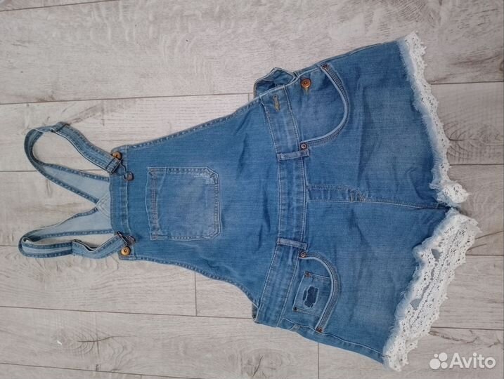 Комбинезон джинсовый 44-46