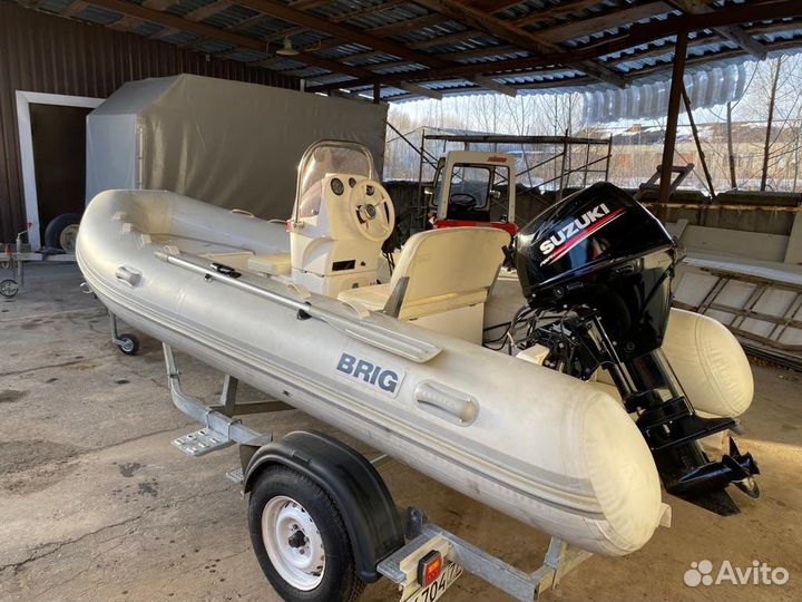 Лодка Brig F450L