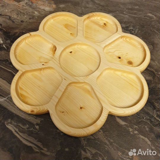 Менажница деревянная