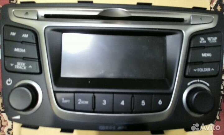 Продам магнитолу ас100dree, RDR (hyundai solaris 2