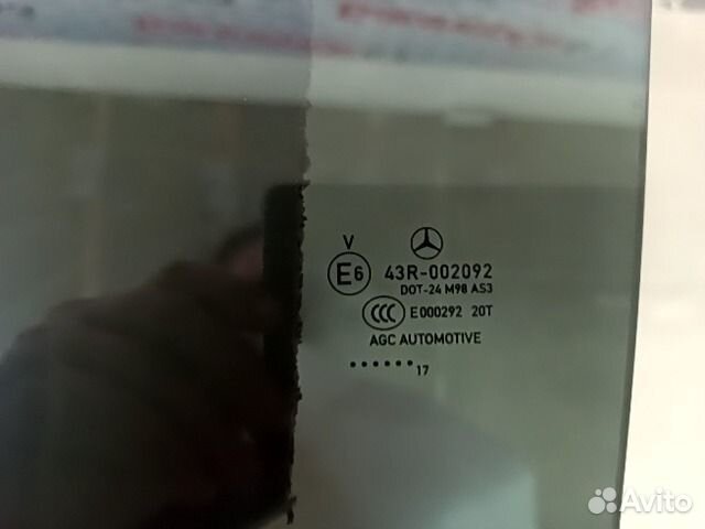 Стекло задний левый Mercedes-Benz GLC-Class