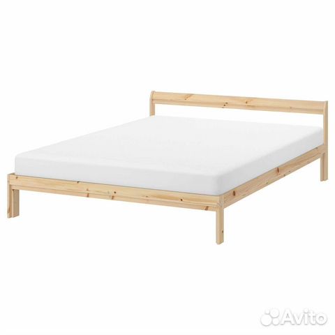 Кровать двухспальная IKEA с матрасом 160x200
