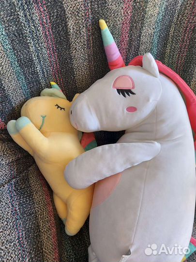 Мягкие игрушки единорог рюкзак Единорог