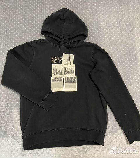 Черная толстовка hm