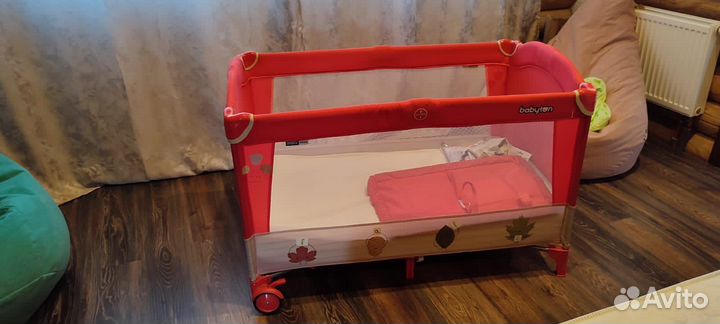 Кровать манеж babyton
