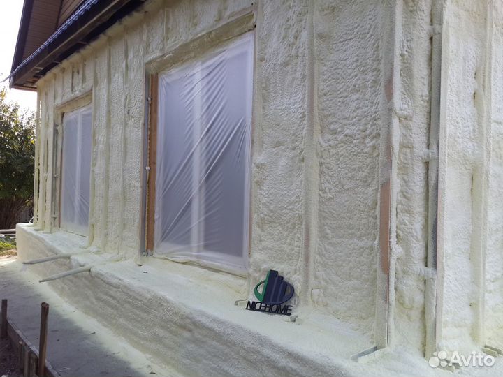 Утепление ППУ пенополиуретаном Воронеж