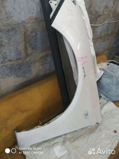 Крыло на subaru impreza
