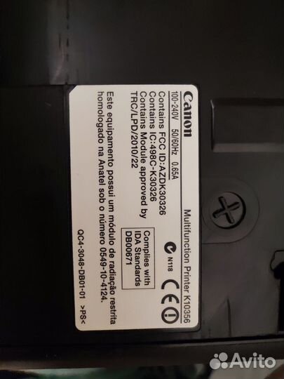 Принтер canon pixma MP 495